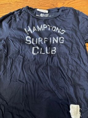 Original Retro Brand Navy Kids "Hamptons Surfing Club" Short Sleeve Tee